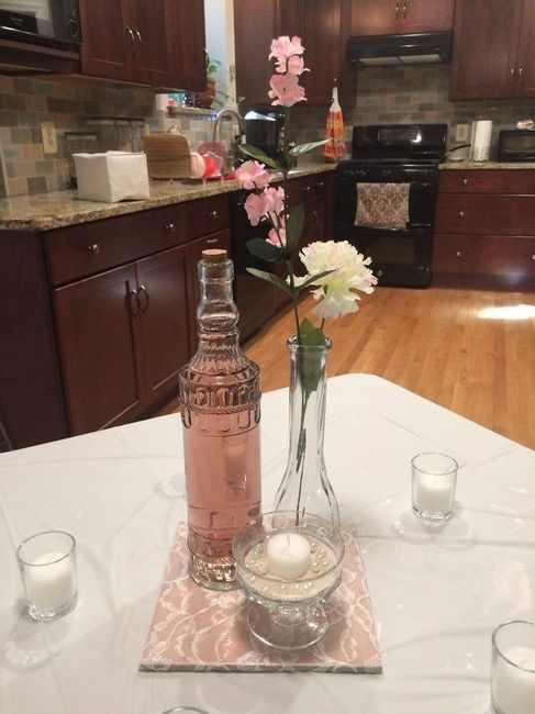 DIY Centerpieces FInshed!