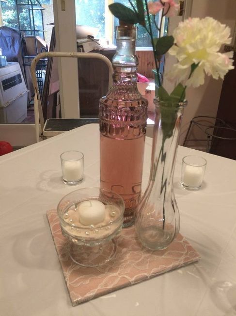 DIY Centerpieces FInshed!