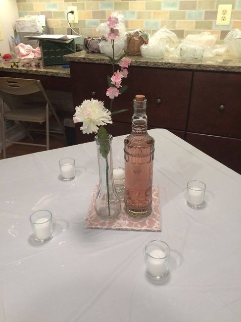 DIY Centerpieces FInshed!