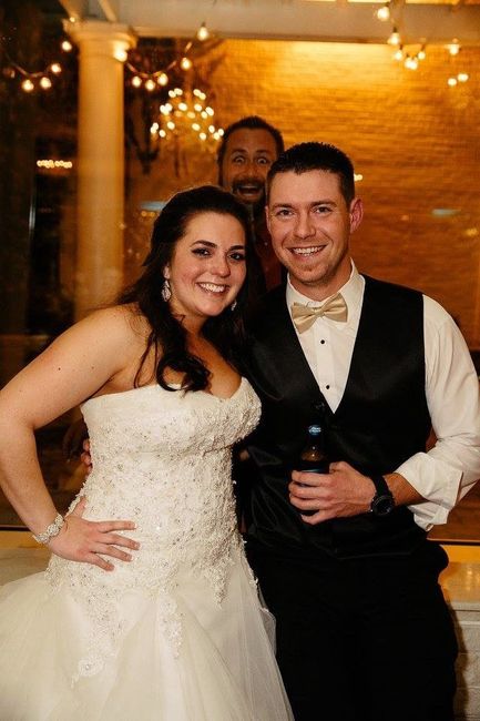 Show me the most awkward photo taken at your wedding!