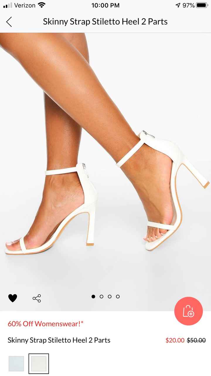 Bridal jewelry and shoe (small or no heel)  suggestions please!! - 1