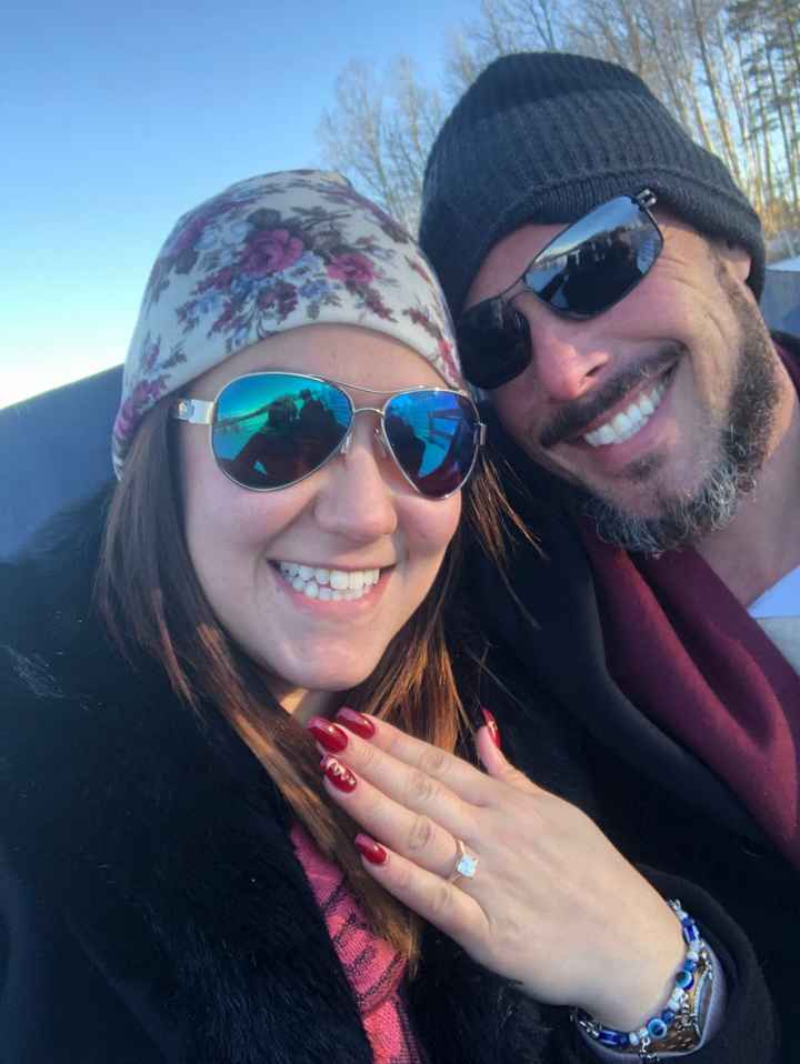 Who was the first person you shared the engagement news with? - 1