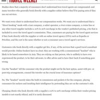 Travel agent or DIY honeymoon?