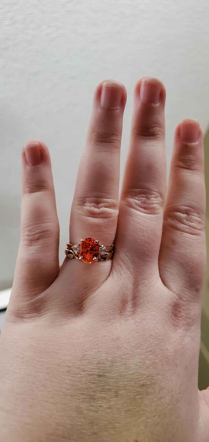 Show Me Your Non Diamond Engagement Rings! - 2