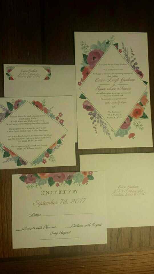 Got my stationery today!