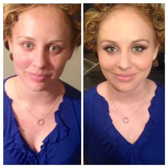 My make up trial run!!! ***pic!***