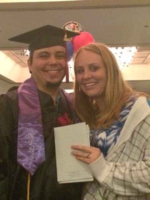 FH graduated last night!!!!!!! So proud!!!