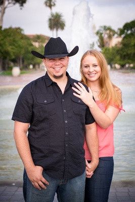 Totally wedding related!! Our ENGAGEMENT PICS ARE IN!!!