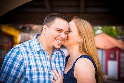 Totally wedding related!! Our ENGAGEMENT PICS ARE IN!!!