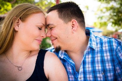 Totally wedding related!! Our ENGAGEMENT PICS ARE IN!!!