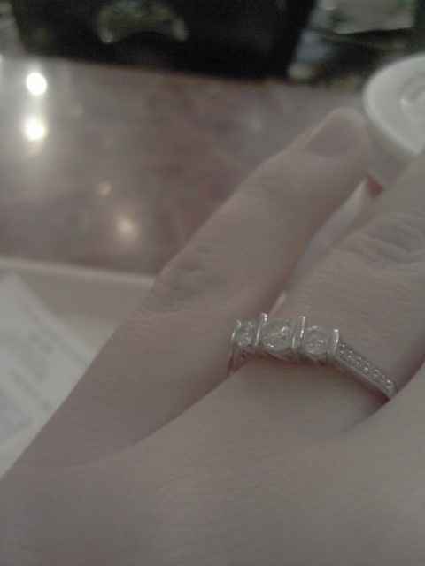 SPINOFF: Does anyone have a small engagement ring? And...