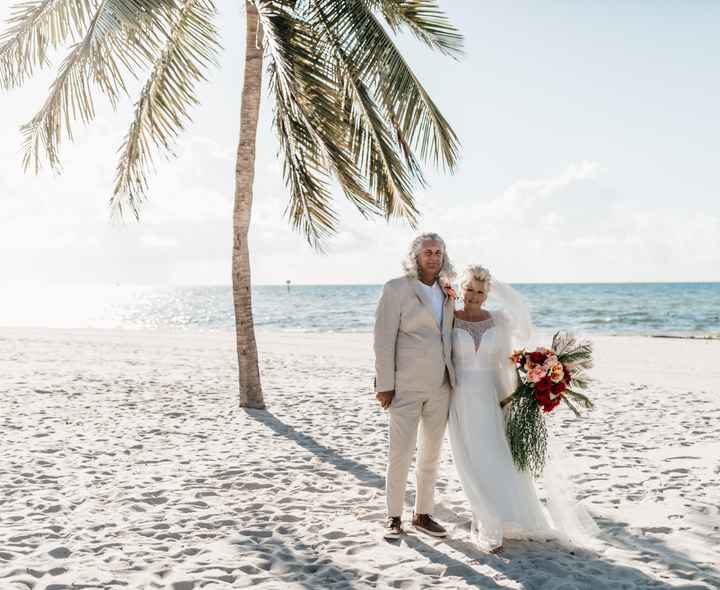 Married in Key West `10/5 in a meaningful, laid-back ceremony - just the two of us - 2