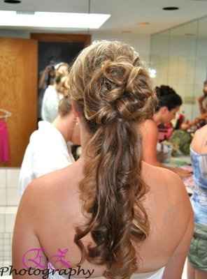 Wearing hair down for the wedding!?!?