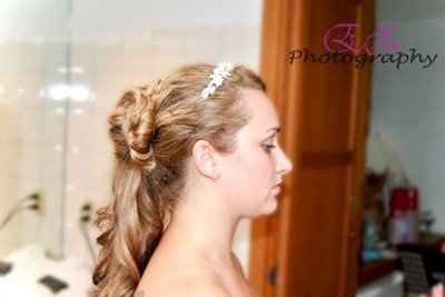 Wearing hair down for the wedding!?!?