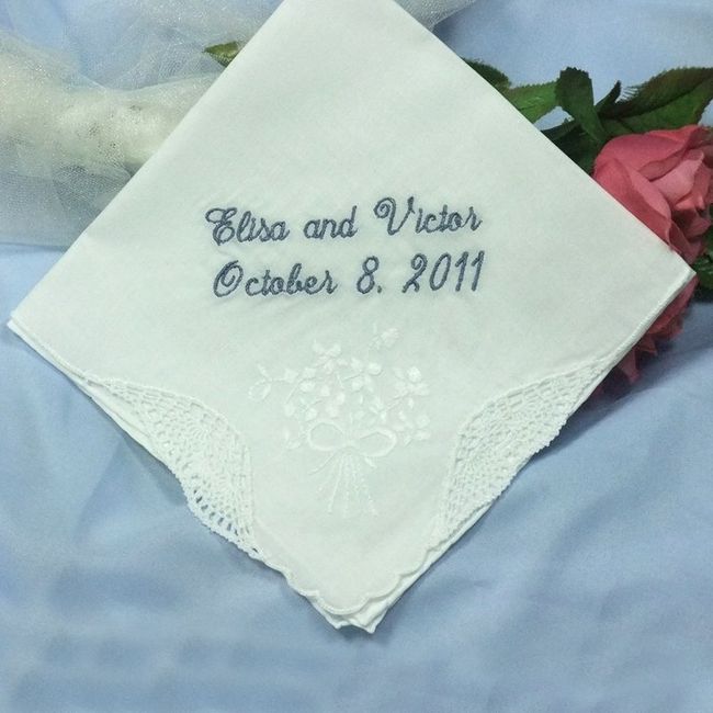 YAAAAY embroidered handkerchiefs.  :)