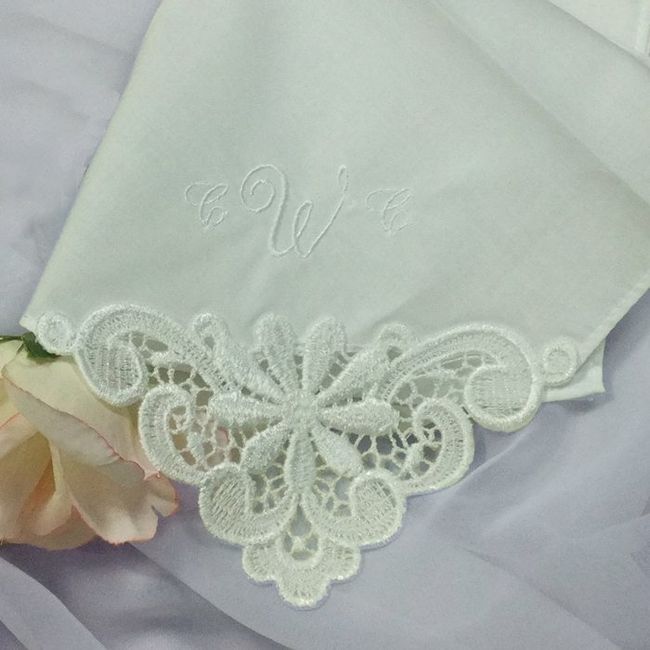 So excited -- Flowergirl Hanky