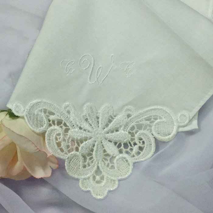 So excited -- Flowergirl Hanky