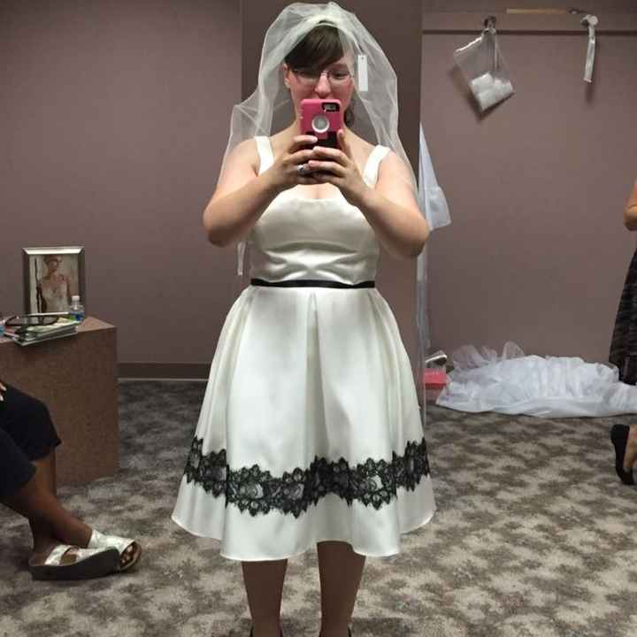 Where are my short/tea length brides at?!