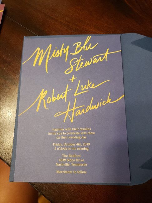 Show me your invitations! 13