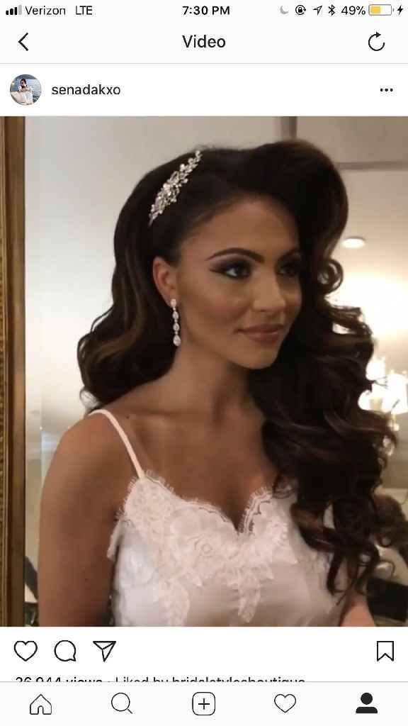 Side part hair embellishments - 1