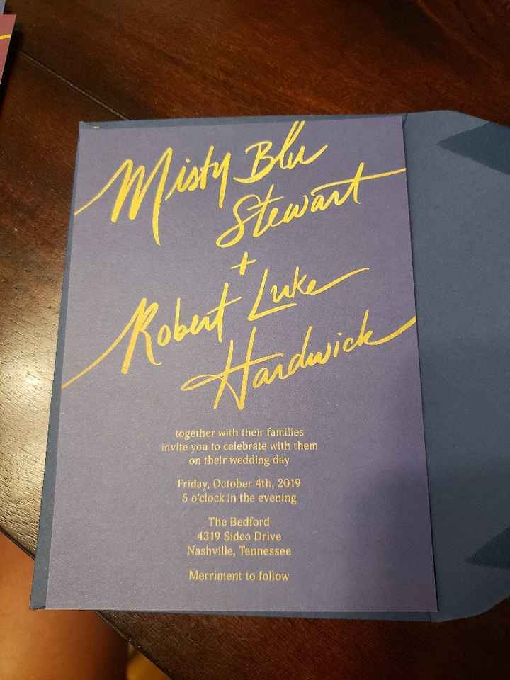 Show me your invitations! - 5