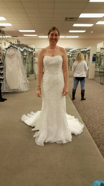 I'm scared of going wedding dress shopping