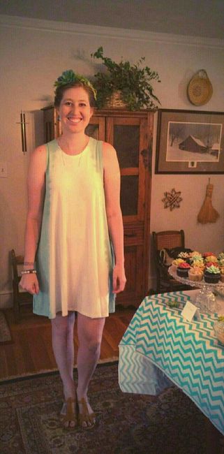 What did you/are you wearing for your bridal shower?