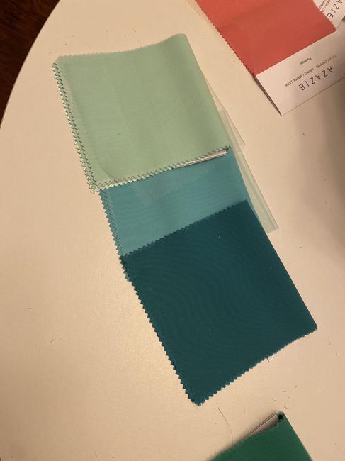 Help Bridesmaid dress colors!! - 1