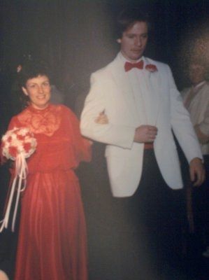 Following through on my threat  - couple of wedding pics from 1984