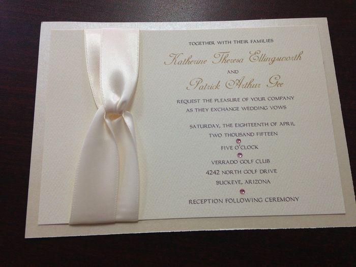 SHOW ME YOUR : Wedding Invitations / RSVP Cards!