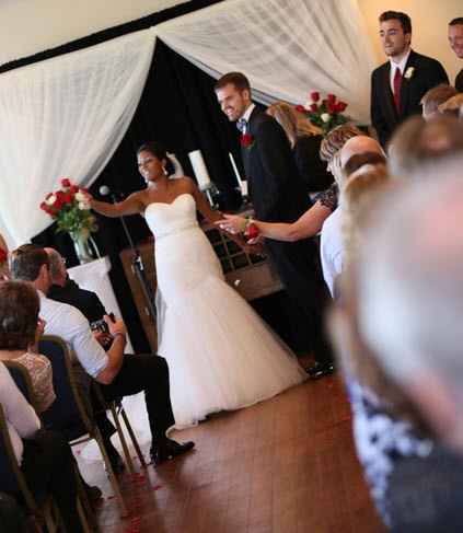 Perfect Fall Wedding BAM!! {pro-pics screenshots from gallery}
