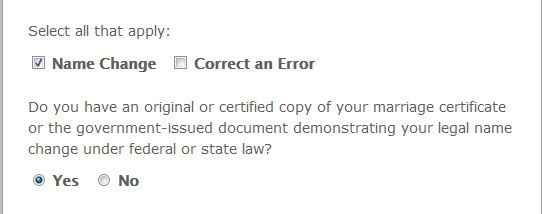Name change issue help please!