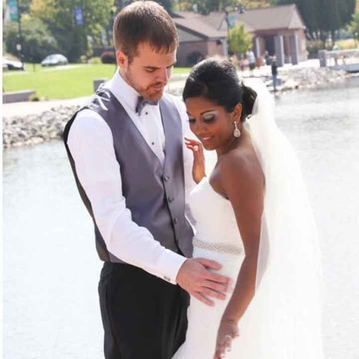 Married ladies, show us your favorite photo from the wedding!