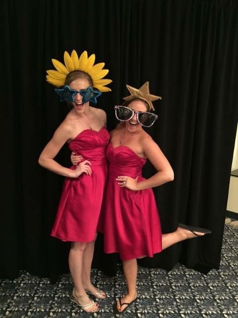 Selfie station at my reception