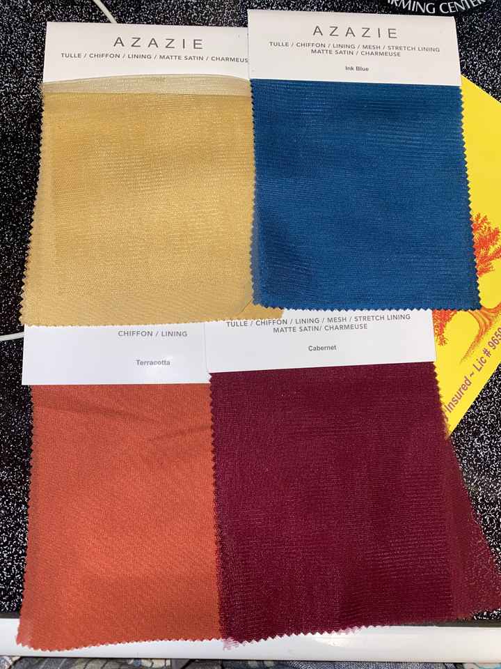 Azazie Terracotta Dresses - 2