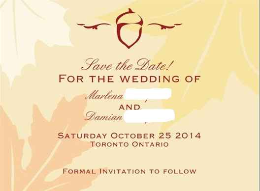 Ordered Save the Dates!!