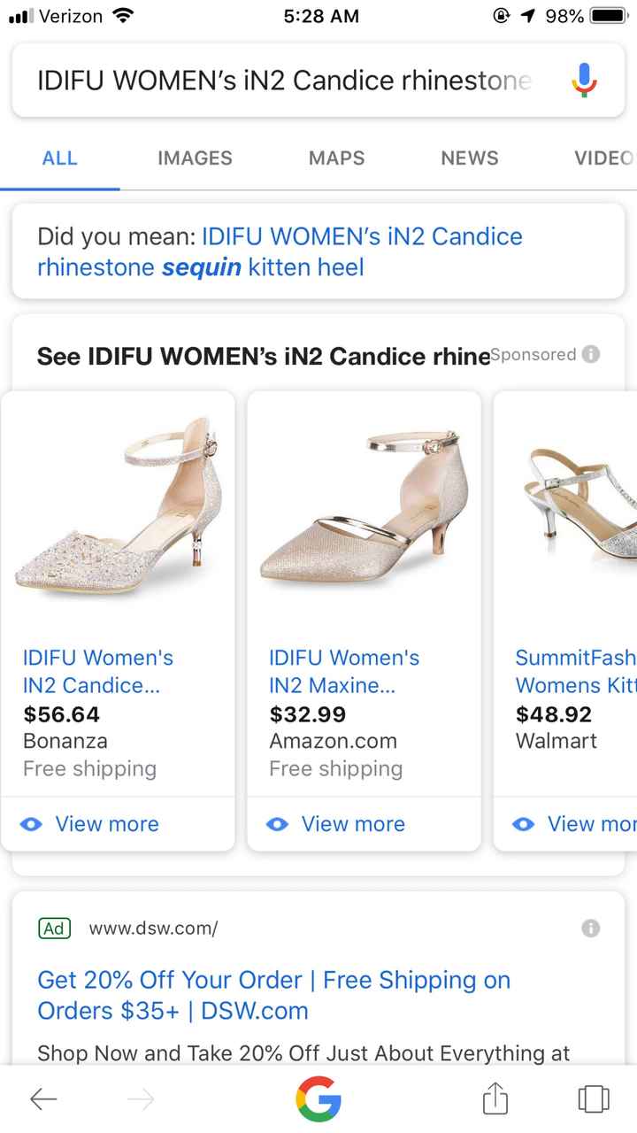 Which shoes? - 1