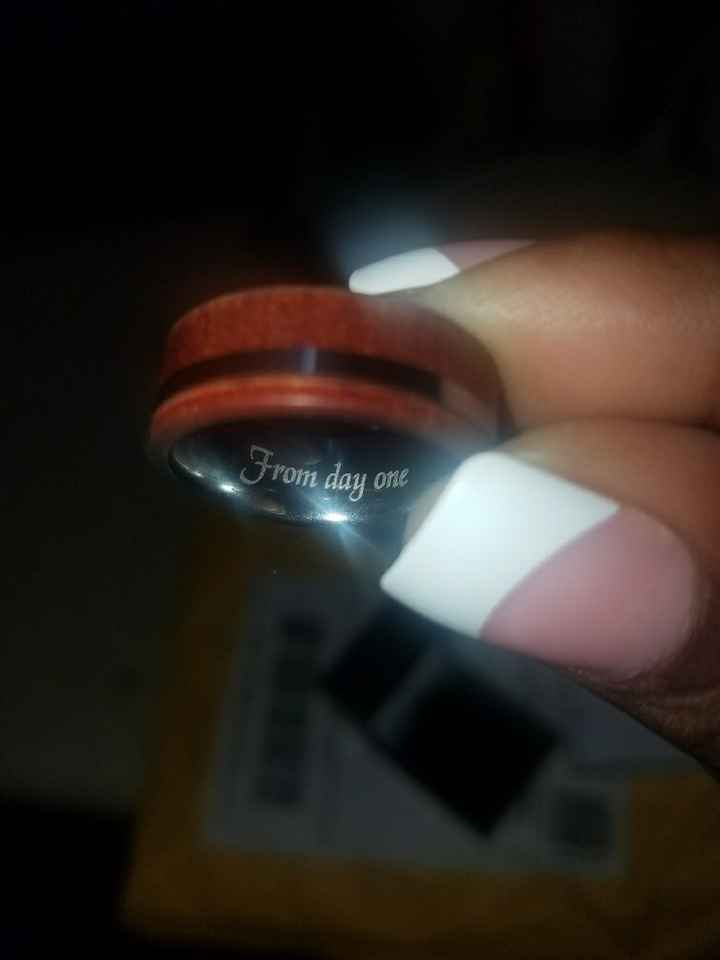 Got my mans band today!