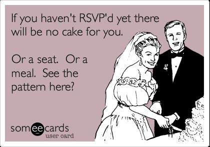 RSVP funny