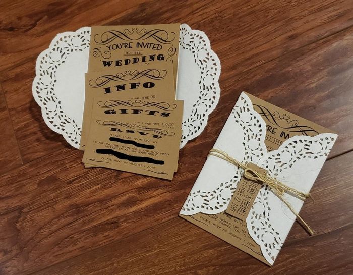 Doing my own invitations 3