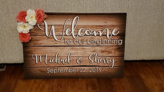 Welcome Sign is here! 1