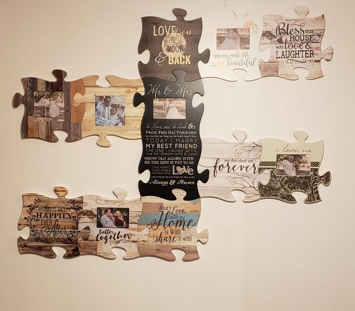 Wedding photo display 1