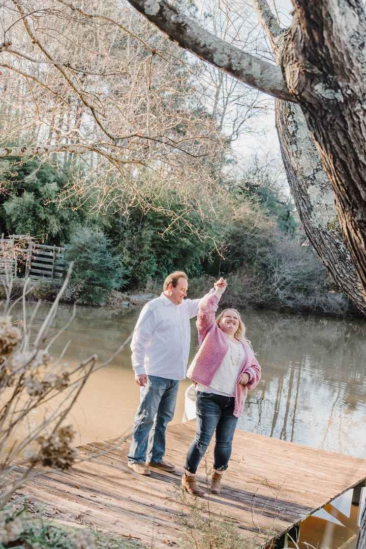 Dancing on the dock