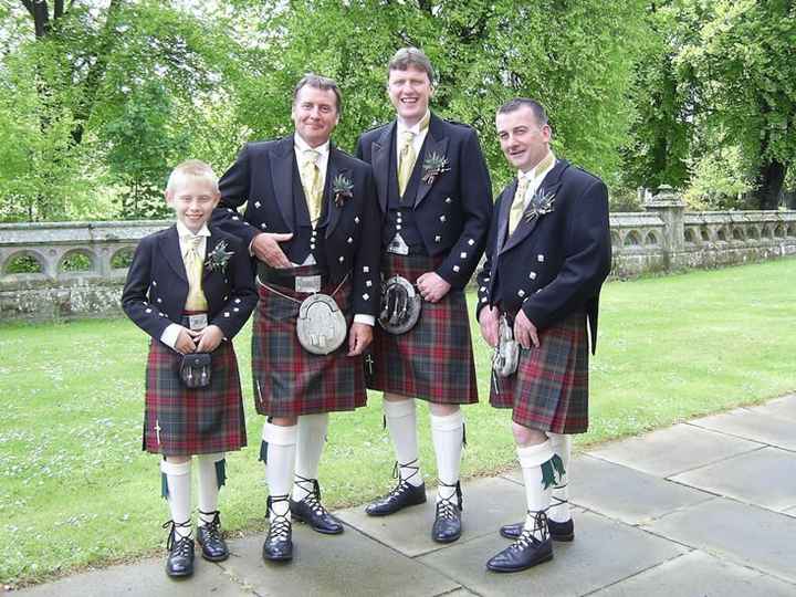 kilt wedding