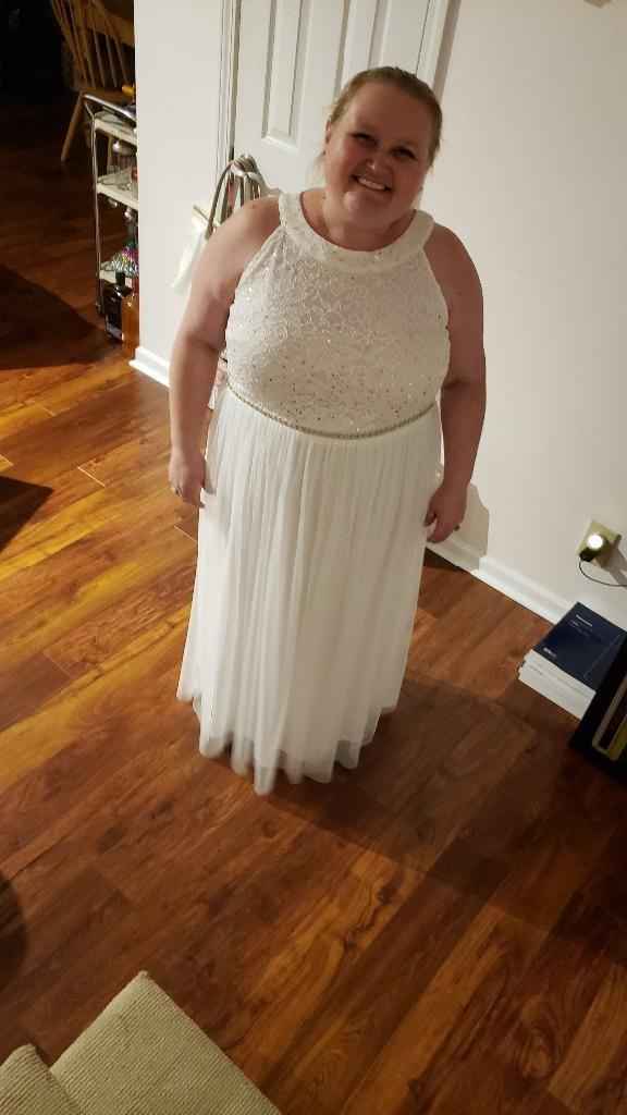 Reception dress