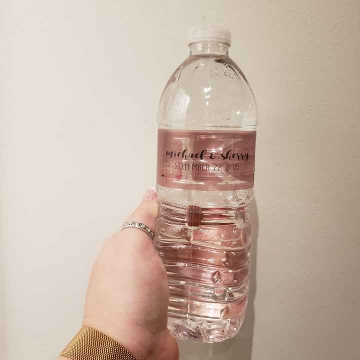 water bottles