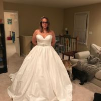 Let's see your wedding dresses.
