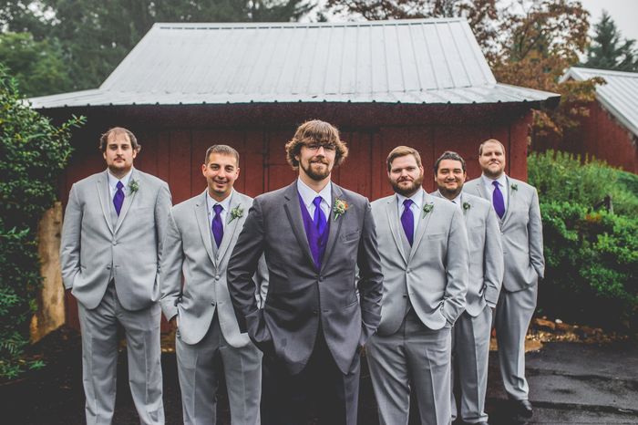 Grooms and Groomsmen attire