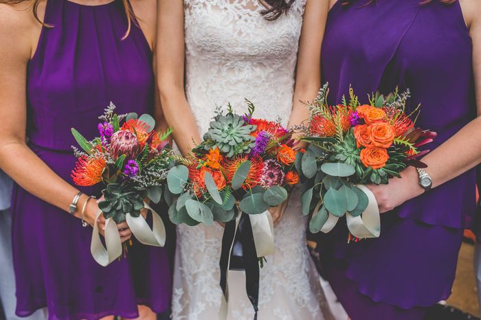 Bridesmaid bouquets?