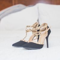 Black shoes for the bride?!?